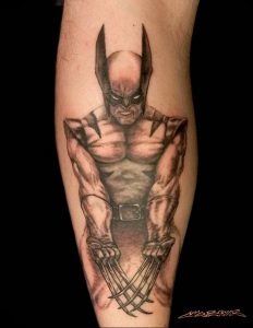 фото тату росомаха от 27.04.2018 №024 - Wolverine tattoo - tattoo-photo.ru