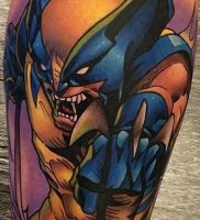 фото тату росомаха от 27.04.2018 №026 — Wolverine tattoo — tattoo-photo.ru
