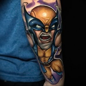 фото тату росомаха от 27.04.2018 №028 - Wolverine tattoo - tattoo-photo.ru