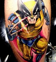 фото тату росомаха от 27.04.2018 №030 — Wolverine tattoo — tattoo-photo.ru