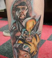 фото тату росомаха от 27.04.2018 №032 — Wolverine tattoo — tattoo-photo.ru