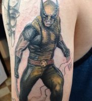 фото тату росомаха от 27.04.2018 №034 — Wolverine tattoo — tattoo-photo.ru
