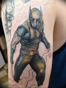 фото тату росомаха от 27.04.2018 №034 - Wolverine tattoo - tattoo-photo.ru