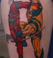 фото тату росомаха от 27.04.2018 №035 — Wolverine tattoo — tattoo-photo.ru