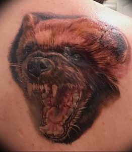 фото тату росомаха от 27.04.2018 №037 - Wolverine tattoo - tattoo-photo.ru