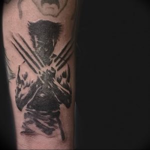 фото тату росомаха от 27.04.2018 №040 - Wolverine tattoo - tattoo-photo.ru