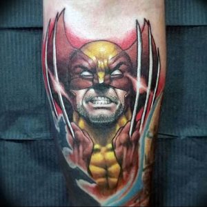 фото тату росомаха от 27.04.2018 №044 - Wolverine tattoo - tattoo-photo.ru