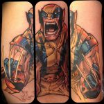 фото тату росомаха от 27.04.2018 №056 - Wolverine tattoo - tattoo-photo.ru