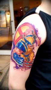фото тату росомаха от 27.04.2018 №057 - Wolverine tattoo - tattoo-photo.ru