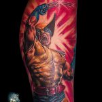 фото тату росомаха от 27.04.2018 №064 - Wolverine tattoo - tattoo-photo.ru