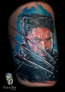 фото тату росомаха от 27.04.2018 №065 - Wolverine tattoo - tattoo-photo.ru