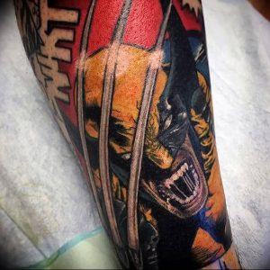 фото тату росомаха от 27.04.2018 №067 - Wolverine tattoo - tattoo-photo.ru