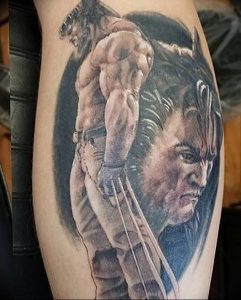 фото тату росомаха от 27.04.2018 №075 - Wolverine tattoo - tattoo-photo.ru