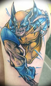 фото тату росомаха от 27.04.2018 №078 - Wolverine tattoo - tattoo-photo.ru 36345