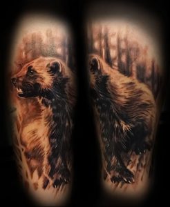 фото тату росомаха от 27.04.2018 №085 - Wolverine tattoo - tattoo-photo.ru