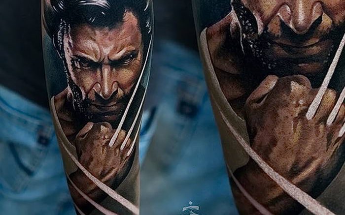 фото тату росомаха от 27.04.2018 №087 - Wolverine tattoo - tattoo-photo.ru