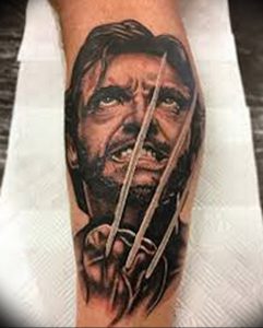 фото тату росомаха от 27.04.2018 №092 - Wolverine tattoo - tattoo-photo.ru