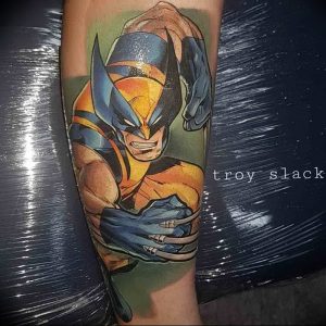 фото тату росомаха от 27.04.2018 №098 - Wolverine tattoo - tattoo-photo.ru