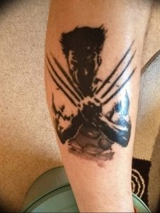 фото тату росомаха от 27.04.2018 №100 - Wolverine tattoo - tattoo-photo.ru