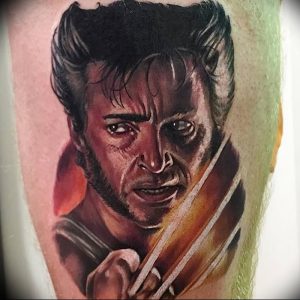 фото тату росомаха от 27.04.2018 №101 - Wolverine tattoo - tattoo-photo.ru