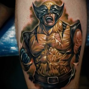 фото тату росомаха от 27.04.2018 №103 - Wolverine tattoo - tattoo-photo.ru