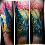 фото тату росомаха от 27.04.2018 №107 - Wolverine tattoo - tattoo-photo.ru