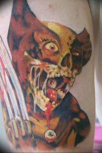 фото тату росомаха от 27.04.2018 №108 - Wolverine tattoo - tattoo-photo.ru