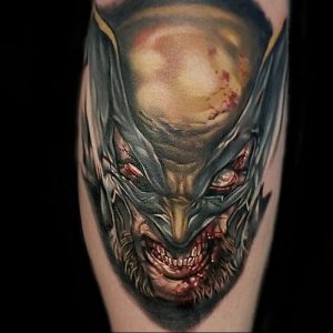 фото тату росомаха от 27.04.2018 №109 - Wolverine tattoo - tattoo-photo.ru
