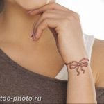 фото тату бантик 24.12.2018 №286 - photo tattoo bow - tattoo-photo.ru