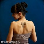 фото тату бантик 24.12.2018 №340 - photo tattoo bow - tattoo-photo.ru