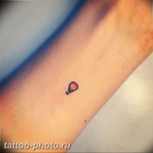 фото тату воздушный шар 22.12.2018 №054 - photo tattoo balloon - tattoo-photo.ru