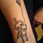 фото тату воздушный шар 22.12.2018 №173 - photo tattoo balloon - tattoo-photo.ru