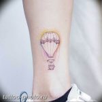 фото тату воздушный шар 22.12.2018 №215 - photo tattoo balloon - tattoo-photo.ru
