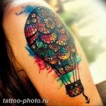 фото тату воздушный шар 22.12.2018 №316 - photo tattoo balloon - tattoo-photo.ru