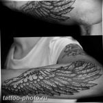 фото тату крылья 23.12.2018 №009 - photo tattoo wings - tattoo-photo.ru