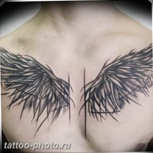 фото тату крылья 23.12.2018 №019 - photo tattoo wings - tattoo-photo.ru