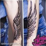фото тату крылья 23.12.2018 №022 - photo tattoo wings - tattoo-photo.ru