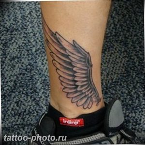 фото тату крылья 23.12.2018 №029 - photo tattoo wings - tattoo-photo.ru