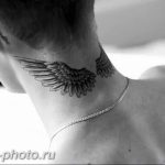 фото тату крылья 23.12.2018 №048 - photo tattoo wings - tattoo-photo.ru