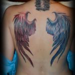 фото тату крылья 23.12.2018 №088 - photo tattoo wings - tattoo-photo.ru