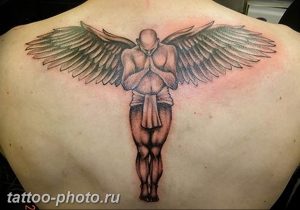 фото тату крылья 23.12.2018 №099 - photo tattoo wings - tattoo-photo.ru