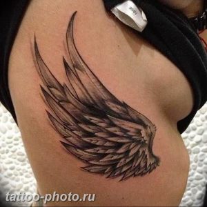 фото тату крылья 23.12.2018 №114 - photo tattoo wings - tattoo-photo.ru