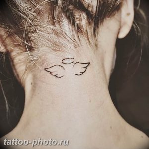 фото тату крылья 23.12.2018 №125 - photo tattoo wings - tattoo-photo.ru