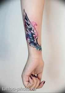 фото тату крылья 23.12.2018 №137 - photo tattoo wings - tattoo-photo.ru