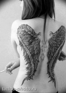 фото тату крылья 23.12.2018 №165 - photo tattoo wings - tattoo-photo.ru