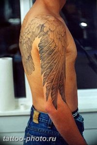 фото тату крылья 23.12.2018 №182 - photo tattoo wings - tattoo-photo.ru