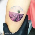 фото тату лаванда 24.12.2018 №156 - photo tattoo lavender - tattoo-photo.ru