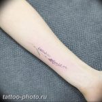 фото тату лаванда 24.12.2018 №188 - photo tattoo lavender - tattoo-photo.ru