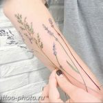 фото тату лаванда 24.12.2018 №198 - photo tattoo lavender - tattoo-photo.ru