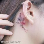 фото тату лаванда 24.12.2018 №228 - photo tattoo lavender - tattoo-photo.ru
